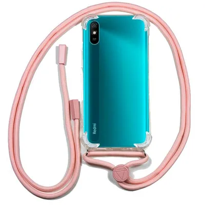 Coole rosa Lanyard-Hülle für Xiaomi Redmi 9A/9AT