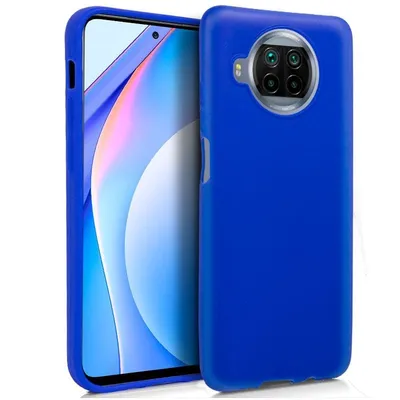 Coole blaue Silikonhülle für Xiaomi Mi 10T Lite
