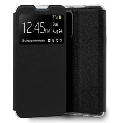 Coole schlichte schwarze Flip-Cover-Hülle für Xiaomi Mi 10T/Mi 10T Pro