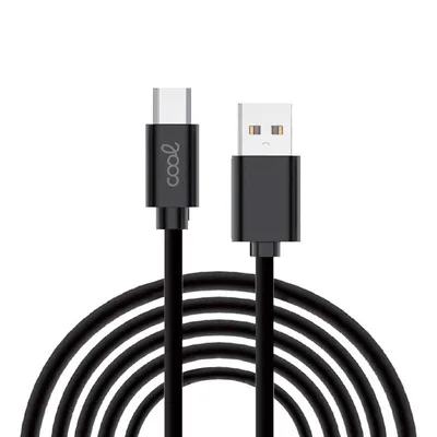 Cooles USB-auf-USB-C-Kabel, 3 m, Schwarz