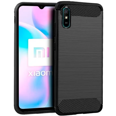 Cooles schwarzes Anthrazit-Case für Xiaomi Redmi 9A/9AT