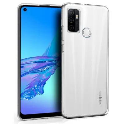 Coole transparente Silikonhülle für Oppo A53/A53s
