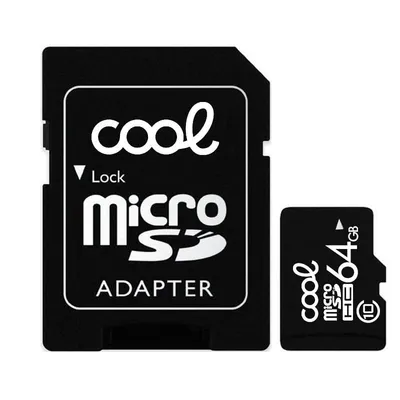 Coole MicroSDHC 64GB Klasse 10 + Adapter
