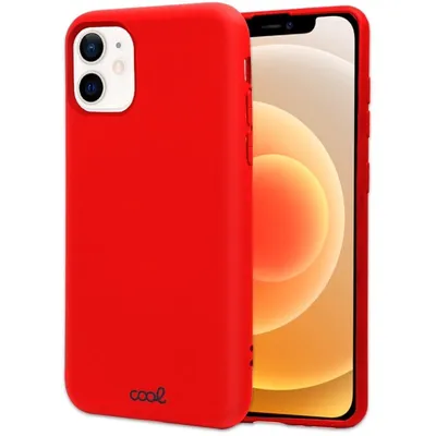 Coole rote Silikonhülle für das iPhone 12 mini