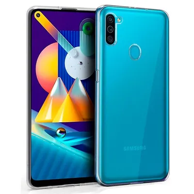 Coole transparente Silikonhülle für Samsung Galaxy M11 / A11