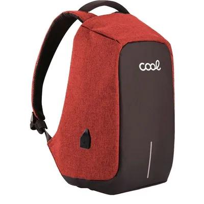 Cooler Memphis Schwarz/Rot Rucksack für Laptops bis 16"