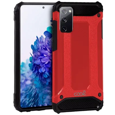 Coole rote Hartschalenhülle für Samsung Galaxy S20 FE