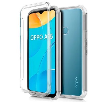 Coole transparente 3D-Silikonhülle für Oppo A15 / A15s