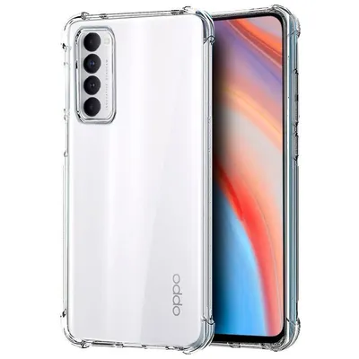 Coole transparente Anti-Shock-Hülle für Oppo Reno 4 Pro