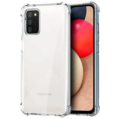 Coole transparente Anti-Shock-Hülle für Samsung Galaxy A02s