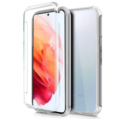 Coole transparente 3D-Silikonhülle für Samsung Galaxy S21