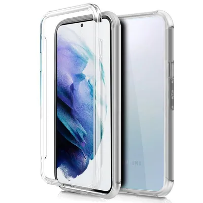 Coole transparente 3D-Silikonhülle für Samsung Galaxy S21 Plus