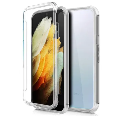Coole transparente 3D-Silikonhülle für Samsung Galaxy S21 Ultra