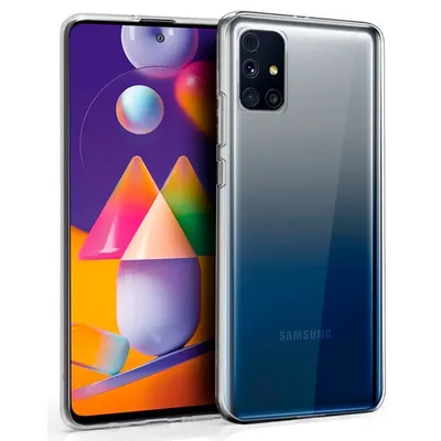 Coole transparente Silikonhülle für Samsung Galaxy M31s