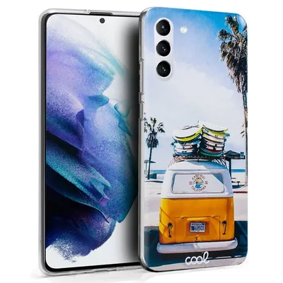 Coole Strandzeichnung Silikonhülle für Samsung Galaxy S21 Plus