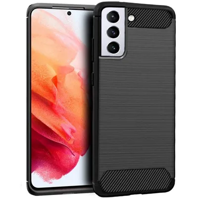 Cooles schwarzes Anthrazit-Case für Samsung Galaxy S21
