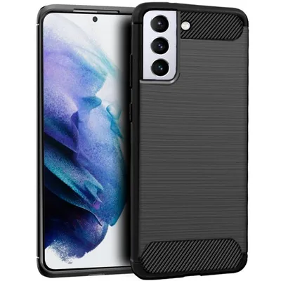 Cooles schwarzes Anthrazit-Case für Samsung Galaxy S21 Plus