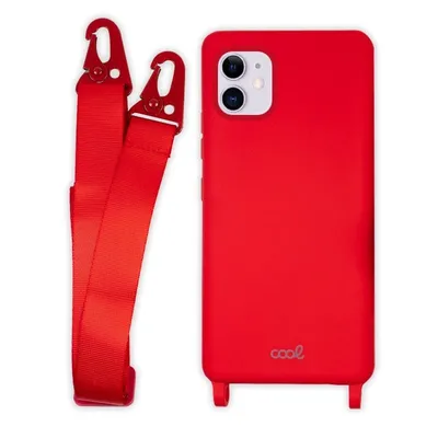 Coole rote Hängehülle für das iPhone 11