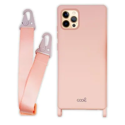 Coole rosa Anhängerhülle für iPhone 12 Pro Max
