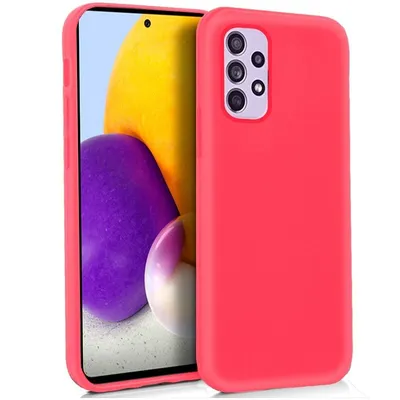 Coole rosa Silikonhülle für Samsung Galaxy A72