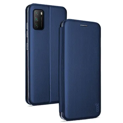 Cooles Flip Cover Elegance Marine für Xiaomi Pocophone M3