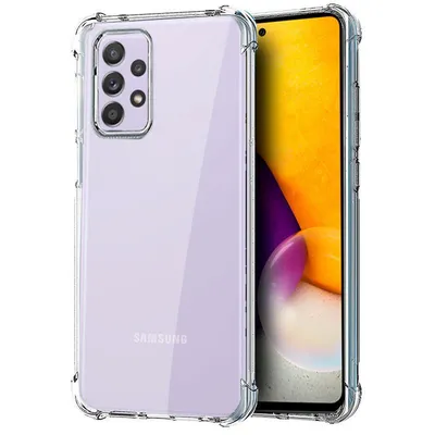 Coole transparente Anti-Shock-Hülle für Samsung Galaxy A72