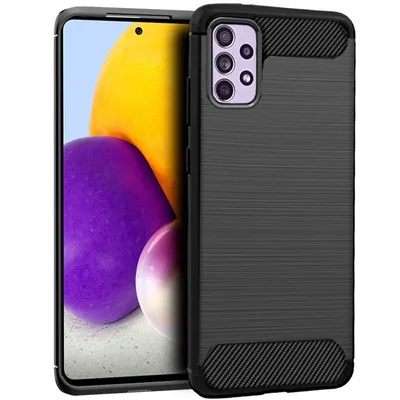 Cooles schwarzes Anthrazit-Case für Samsung Galaxy A72