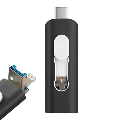 Cool 64 GB Lightning/USB-C/Micro-USB Schwarz