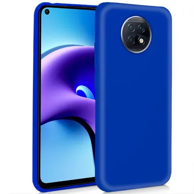 Coole blaue Silikonhülle für Xiaomi Redmi Note 9T