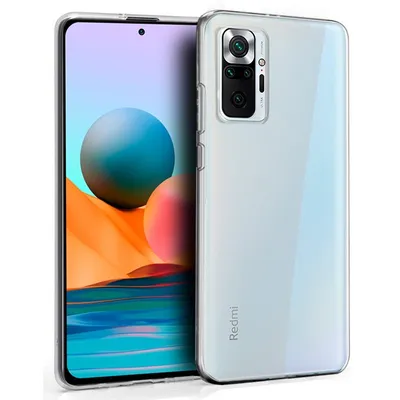 Coole transparente Silikonhülle für Xiaomi Redmi Note 10 Pro