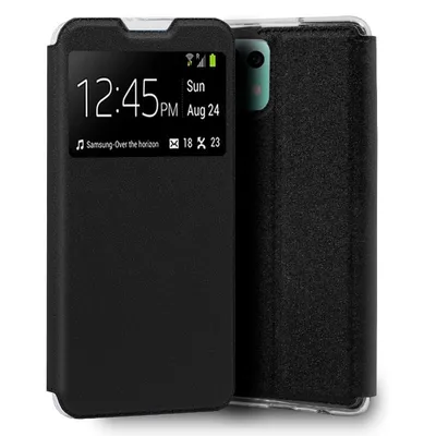 Coole glatte schwarze Flip-Cover-Hülle für Xiaomi Mi 11 Lite/Mi 11 Lite 5G
