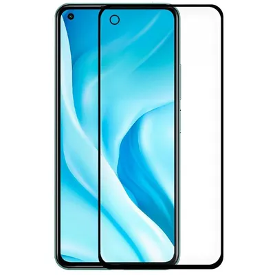 Cooler Full 3D Displayschutz aus gehärtetem Glas in Schwarz für Xiaomi Mi 11 Lite/Mi 11 Lite 5G