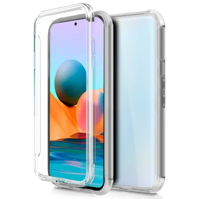 Coole transparente 3D-Silikonhülle für Xiaomi Redmi Note 10 Pro