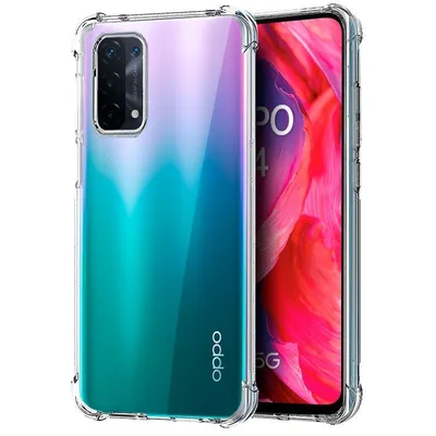 Coole transparente Anti-Schock-Hülle für Oppo A54 5G / A74 5G