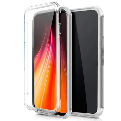 Coole transparente 3D-Silikonhülle für Xiaomi Redmi Note 8/Note 8 (2021)