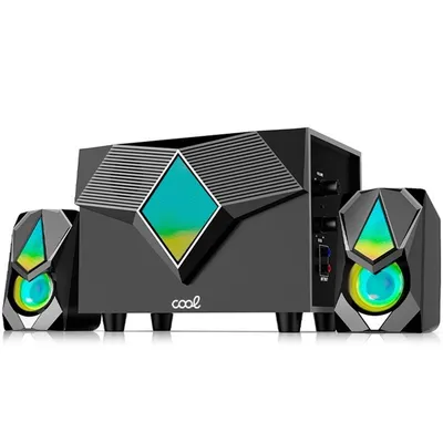 Coole Gaming-Lautsprecher 2.1 LED USB 15W