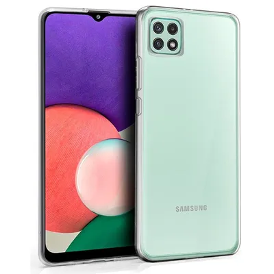 Coole transparente Silikonhülle für Samsung Galaxy A22 5G