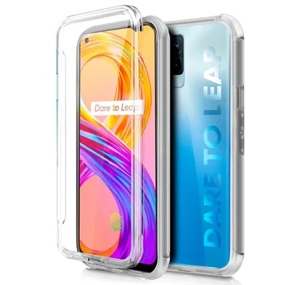 Coole transparente 3D-Silikonhülle für Realme 8 / 8 Pro