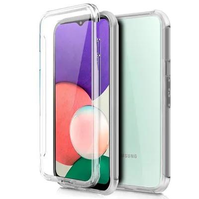 Coole transparente 3D-Silikonhülle für Samsung Galaxy A22 5G