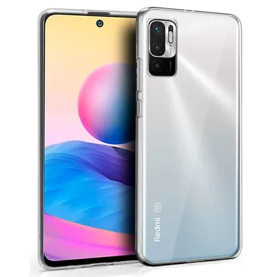 Coole transparente Silikonhülle für Xiaomi Redmi Note 10 5G / Pocophone M3 Pro 5G