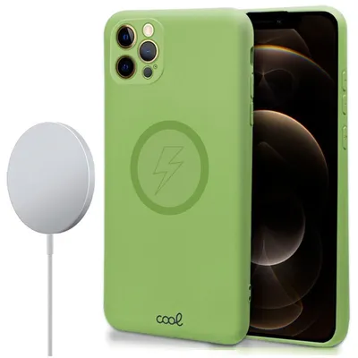 Coole magnetische Schutzhülle in Pistazie für iPhone 12 Pro Max