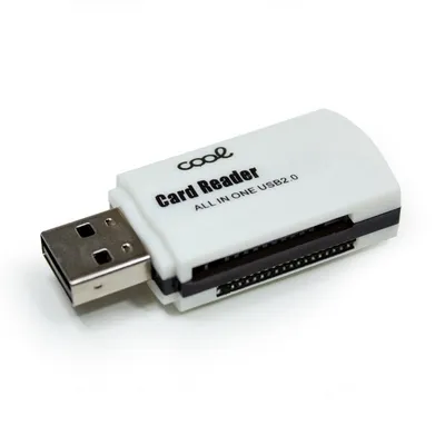 Cooler All-in-One-Universal-USB-Kartenleser, Weiß