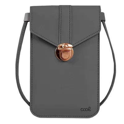 Coole Universaltasche Basic Dunkelgrau Tasche bis 6,7"