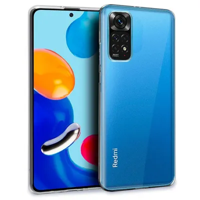 Coole transparente Silikonhülle für Xiaomi Redmi Note 11/Note 11S