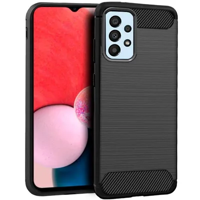 Coole schwarze Anthrazit-Hülle für Samsung Galaxy A13 4G A135