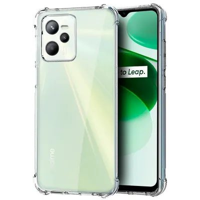 Coole transparente Anti-Schock-Hülle für Realme C35/Narzo 50A Prime