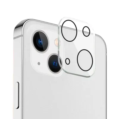 Cooler Kameraschutz aus gehärtetem Glas für iPhone 14/14 Plus