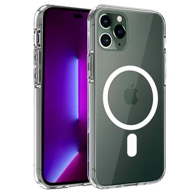 Coole transparente magnetische Hülle für das iPhone 14 Pro