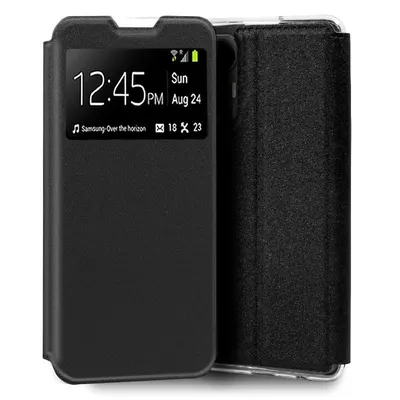 Coole schlichte schwarze Flip-Cover-Hülle für Xiaomi Mi 12 Lite