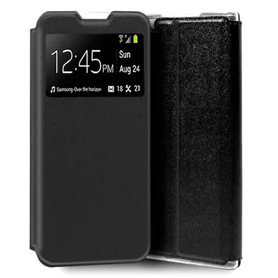 Coole schlichte schwarze Flip-Cover-Hülle für Xiaomi Redmi A1